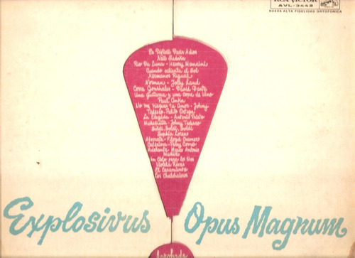 Explosivus Opus Magnum: Interpretes Varios / Lp Rca Victor