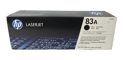 Toner Hp 83a 83 Negro Original Cf283a Verificable Americano