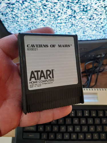 Video Juego Caverns Of Mars De Computadoras Atari Xe,600. (Usado)