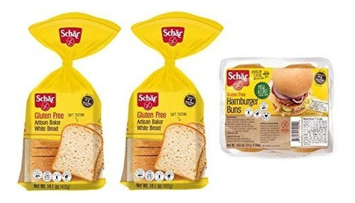 Schar Sin Gluten Pan Variety Pack, 3 Conde