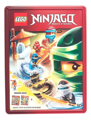 LEGO NINJAGO-Mestres do Spinjitzu (Lata), de Lego. Happy Books Editora Ltda. em português, 2017