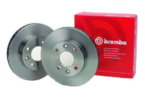 Par Disco Delantero Chev Aveo Ls 2013 Al 2018 Brembo