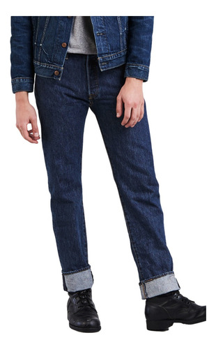 Pantalón Levi's 501 Original Dark Indigo - Flat Finis H2-23