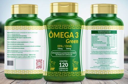 Imagem 2 de 6 de Super Omega 3 Epa Dha 1.000mg 120 Caps