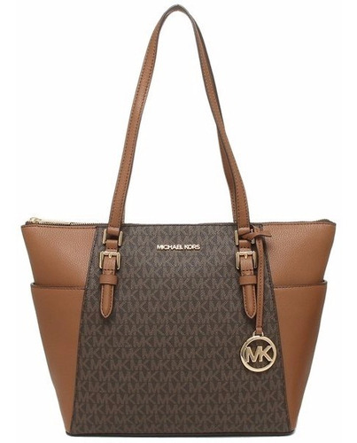 Imagen 1 de 8 de Bolso Bolsa Mk Michael Kors Original De Piel De Dama Vanité