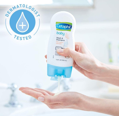 Imagen 3 de 5 de Cetaphil Baby Wash Y Champú Con - Unidad A $47500