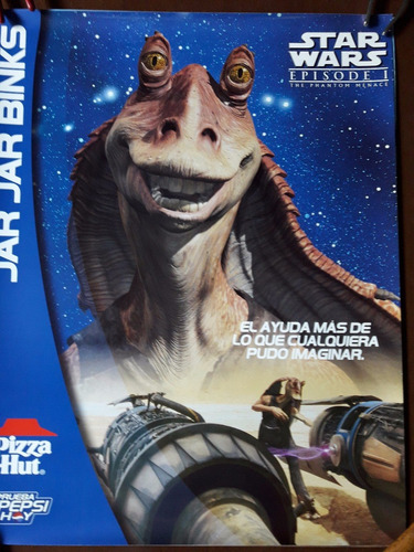 Poster Star Wars Episode I The Phantom Menace Jar Jar Binks