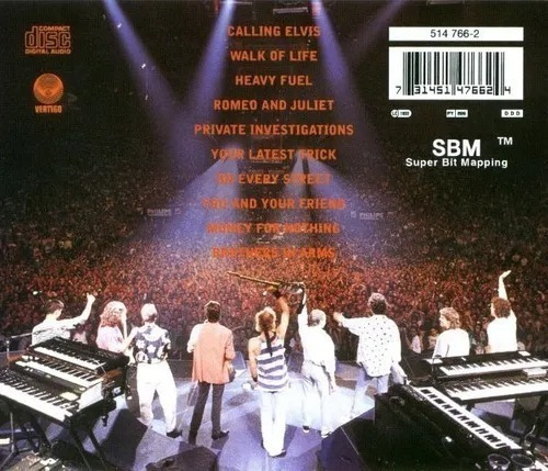 Dire Straits - On The Night - Disco Cd (10 Canciones )