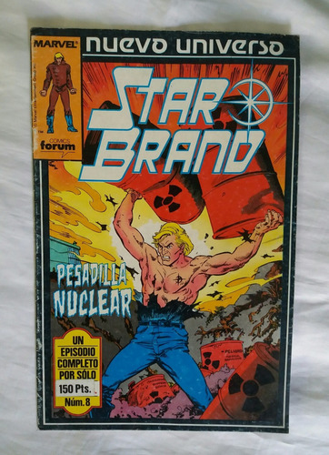 Star Brand Nuevouniverso Marvel 1989 Comic Oferta