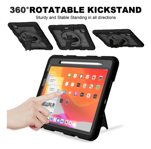 Funda Para Ipad Pro De 11 Pulgadas De 4ª Generación 2022 Negro