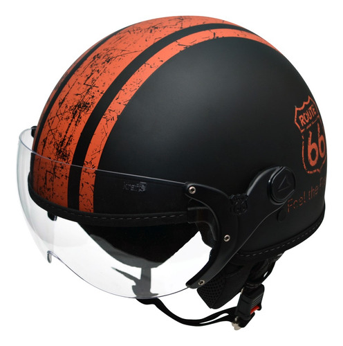 Capacete Kraft Plus Historic 66 M 57 -harley Custom