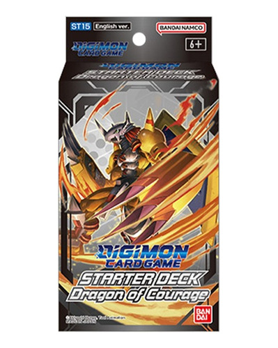 Digimon Card Game Starter Deck Dragon Of Courage St15