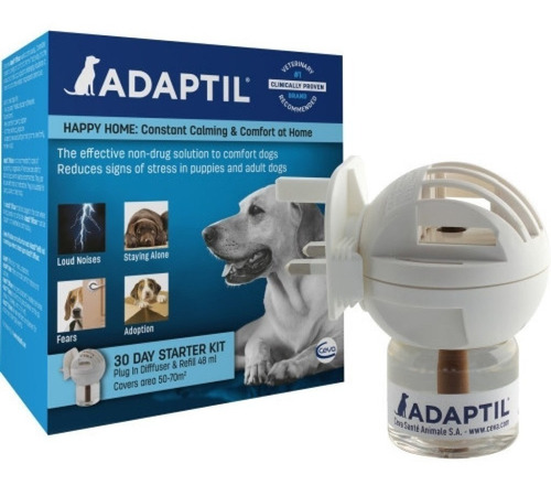 Adaptil Para Perros Difusor Y Repuesto  48ml Tranquilizador
