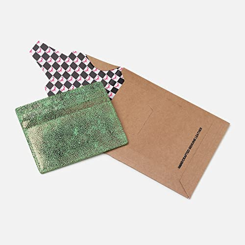 Cartera Con Tarjetero Para Mujer, Tarjetero Minimalista Con