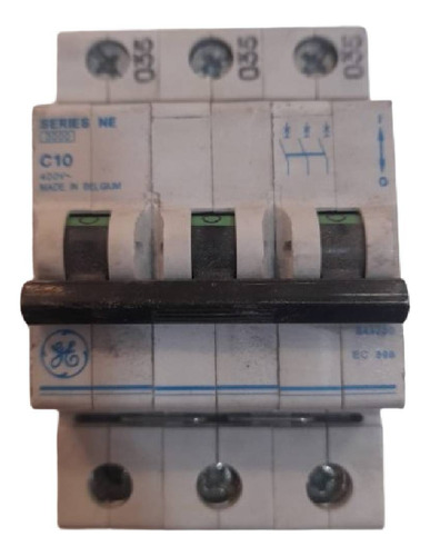 Llave Térmica Tripolar 3x10 General Electric Curva C - Stg