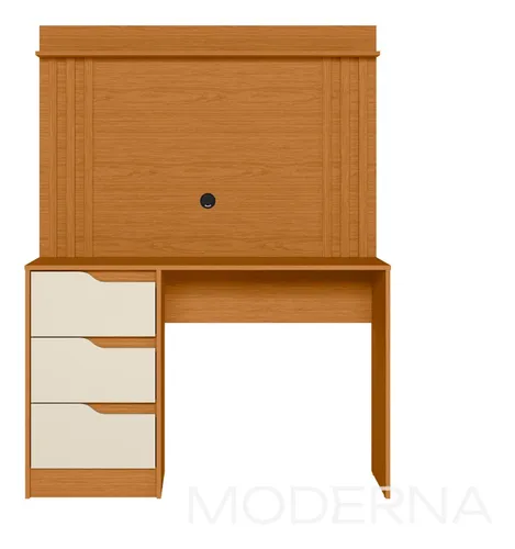 Escritorio Panel Albatroz Cinamomo Mate/off White