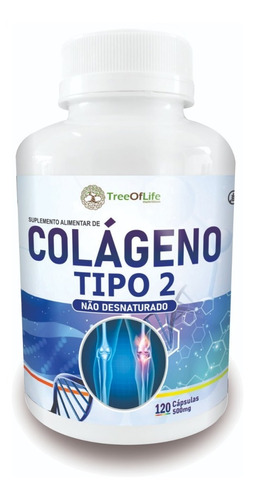 Colágeno Tipo Ii Tipo 2 Puro 40mg 120 Cápsulas