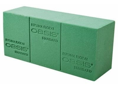 Espuma Floral Oasis Arreglos Florales Esponja Block Pieza