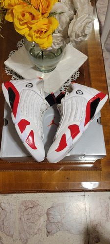 Jordan 14 Candy Cane 7.5mx Originales Importados Completos 