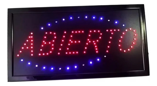 Cartel Led Brillante Atracción Visual (abierto) 220v