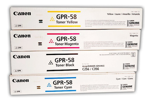 Toner Canon Gpr-58 Nuevos 