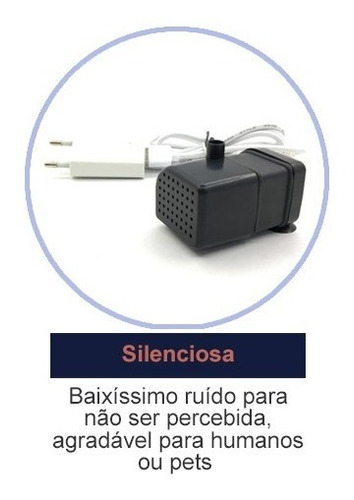 Bomba Submersa Bombinha Motor Para Fonte Água Aquário Bivolt