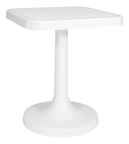 Mesa Quadrada Iguazu 60 Cm Branca