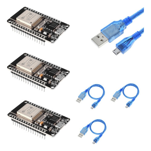 Wifi+bluetooth 4.2 Esp32 Cp2102 Placa Usb Eletrónica
