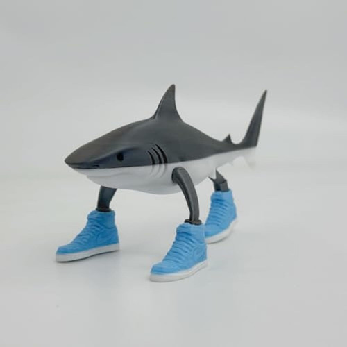 2pcs Tralalelo Tralala Juguete,meme De Tiburón Impreso En 3d