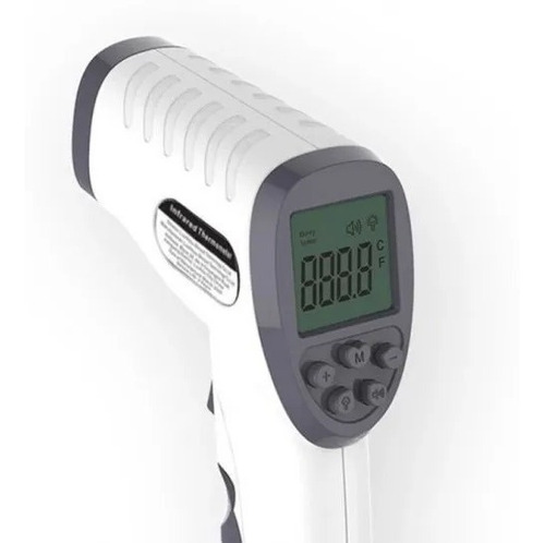 Imagen 1 de 5 de Pistola Termómetro Laser Infrarrojo Para Humanos A Bateria