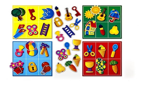 Lototactil Loteria - Juego De Mesa Didactico Infantil Ruibal