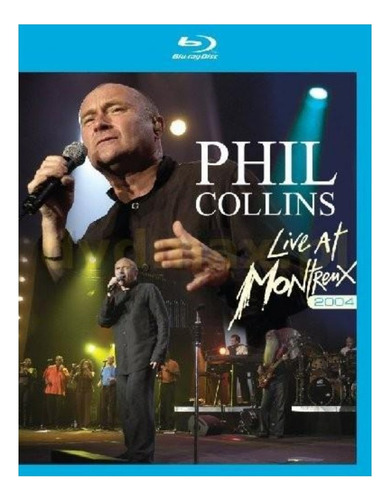 Blu - Ray Phil Collins - Live At Montreux 2004