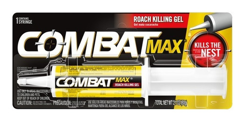 Combat Max Gel 60gr Veneno Mata Cucarachas Original Usa