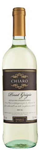 Pack De 6 Vino Blanco Chiaro Pinot Grigio 750 Ml