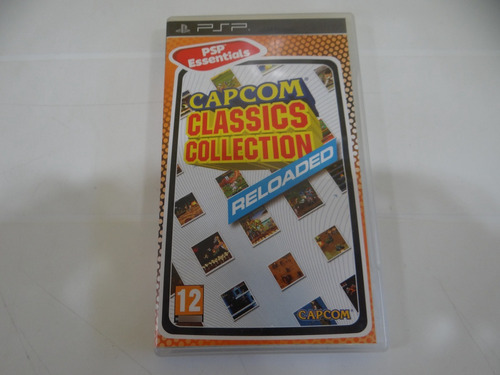 Capcom Classics Collection Reloaded - Psp - Completo!