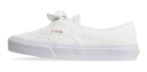 Tenis Vans Authentic Knotted 3mu2vl6 Blanco Mujer