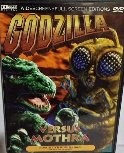 Mothra Vs. Godzilla Import Movie Dvd Mosura Tai Gojira 1964