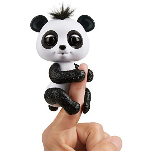 Wowwee Fingerlings Glitter Panda - Drew (blanco Y Negro) - M