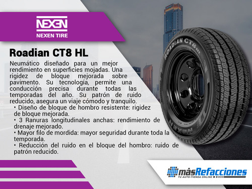 Pack 2 Llantas 195r14c Nexen Roadian Ct8 Hl 106r
