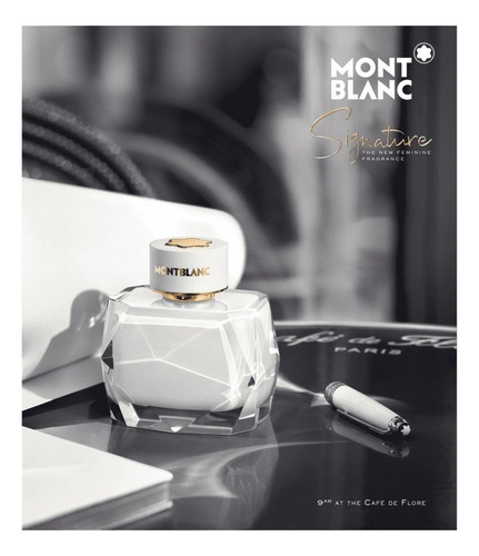 Mont Blanc Signature Fem Edp 90ml Para Feminino