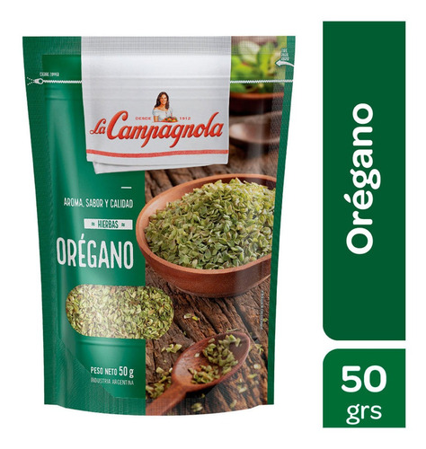 Oregano La Campagnola Especias X 50 Gr