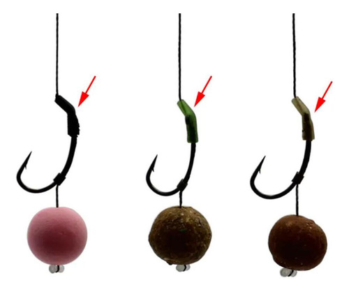 2 X 30 Uds. Aparejos Terminales De Pesca, Alineador De Verde