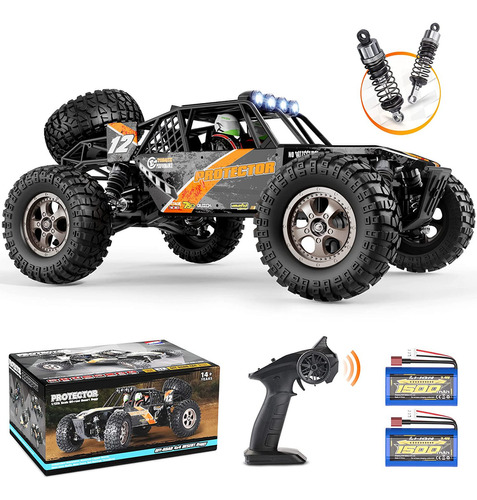 Coche Rc Haiboxing, 4x4, Escala 1:12, 38 Km/h, A Prueba D/ [