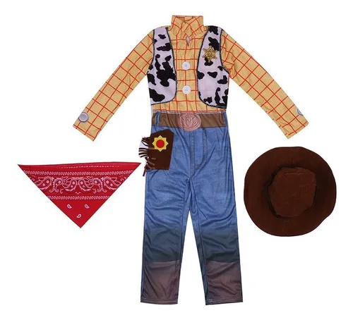 Costume Woody Costume With Cowboy Hat For Cosplay Party