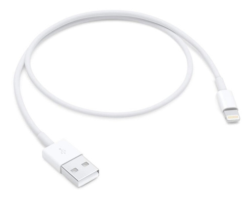 Apple Cable Datos Y Para Cargador iPhone iPod AirPods 0.5m