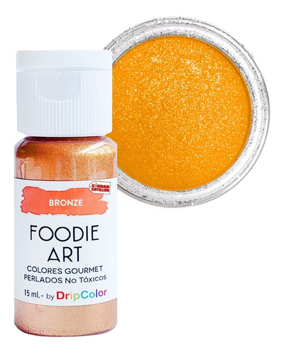 Colorante Perlado Dustcolor Foodie Art 15 Ml Ciudad Cotillón