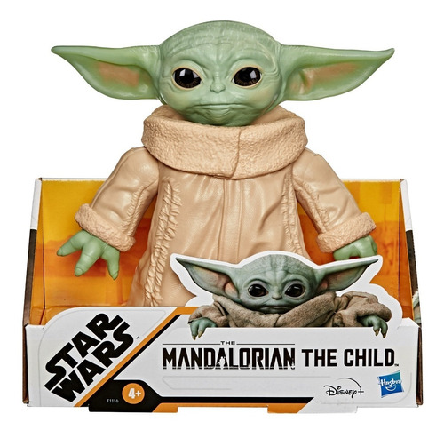 Muñeco Baby Yoda Child Grogu Star Wars Mandalorian Hasbro