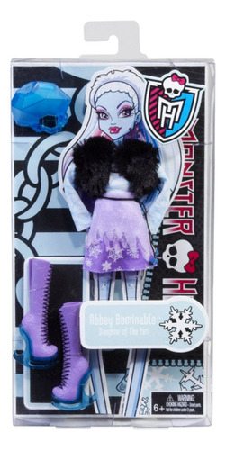 Monster High Boneca Abbey Bominable Fashion Pack Maul C/ Kit
