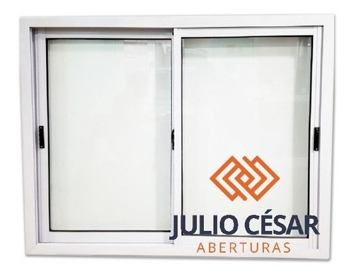 Ventana Corrediza Aluminio Blanco 120x110 Oferta! Fabricamos