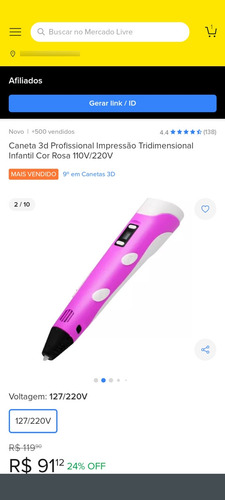 Ou Acesse Este Link:https://mercadolivre.com/sec/2utyhb9
